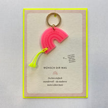 Lade das Bild in den Galerie-Viewer, Schlüsselanhänger WÜNSCH DIR WAS