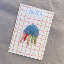 Lade das Bild in den Galerie-Viewer, Bügel Patch Qualle – Aufnäher für Kinder