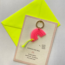 Lade das Bild in den Galerie-Viewer, Schlüsselanhänger WÜNSCH DIR WAS