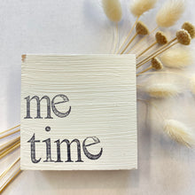 Lade das Bild in den Galerie-Viewer, Holzquadrat ME TIME