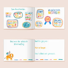 Lade das Bild in den Galerie-Viewer, Erinnerungsbuch " Mein 1. Schuljahr"