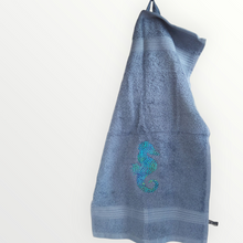 Lade das Bild in den Galerie-Viewer, Gästehandtuch SEEPFERDCHEN