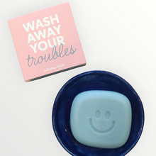 Lade das Bild in den Galerie-Viewer, Geschenk-Seife WASH AWAY YOUR TROUBLES