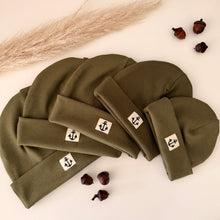 Lade das Bild in den Galerie-Viewer, Hipster-Beanie „Olivgrün“
