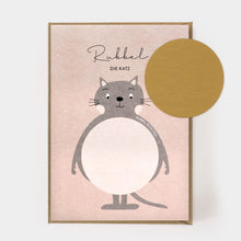Lade das Bild in den Galerie-Viewer, Rubbelkarte RUBBEL DIE KATZ
