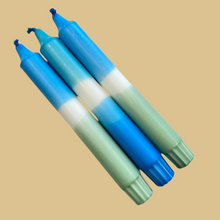 Lade das Bild in den Galerie-Viewer, Dip Dye Kerzen im 3er Set