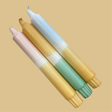 Lade das Bild in den Galerie-Viewer, Dip Dye Kerzen im 3er Set