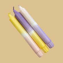 Lade das Bild in den Galerie-Viewer, Dip Dye Kerzen im 3er Set