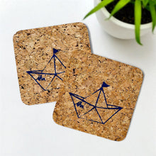 Lade das Bild in den Galerie-Viewer, 2er Set Untersetzer BOOT