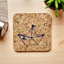 Lade das Bild in den Galerie-Viewer, 2er Set Untersetzer BOOT