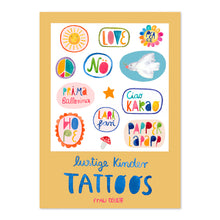 Lade das Bild in den Galerie-Viewer, Lustige Kinder-Tattoos "Sonnenschein & Ramba Zamba"