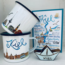 Lade das Bild in den Galerie-Viewer, Emaille Becher „Kiel"