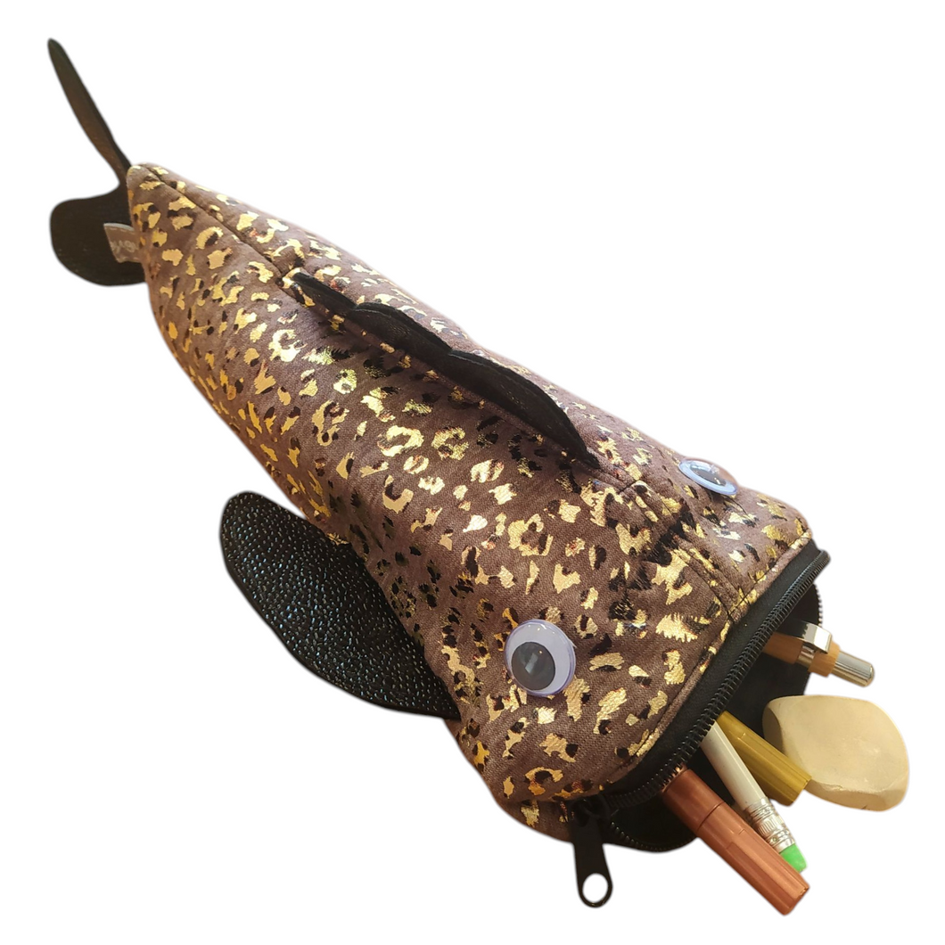 Fischtäschchen LEO braun