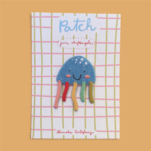 Lade das Bild in den Galerie-Viewer, Bügel Patch Qualle – Aufnäher für Kinder 
