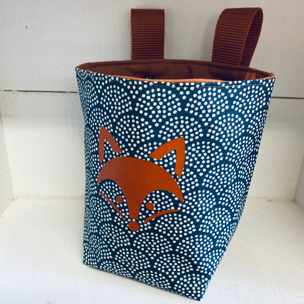 Lenkertasche Fuchs dunkelblau