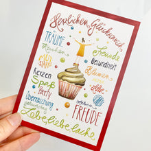 Lade das Bild in den Galerie-Viewer, Postkarte &quot;Geburtstag&quot;
